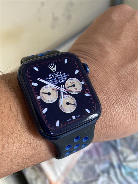 rolex and apple watch together|rolex watch face image.